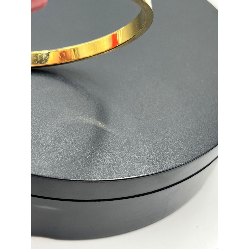 Kate Spade NY Tickle the Ivories Ivory
Enamel 12k gold-plate Bangle Bracelet - Picture 9 of 12